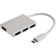 Sandberg USB-C to 4 xUSB 3.0 Pocket Hub 136-20