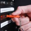 LINDY USB C / Thunderbolt 3 biztons&aacute;gi dug&oacute; + kulcs (kulcs + 4db dug&oacute;)