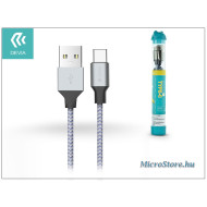 Devia Devia USB töltő- és adatkábel 1 m-es vezetékkel - Devia Tube for Type-C USB 2.4A ST304330