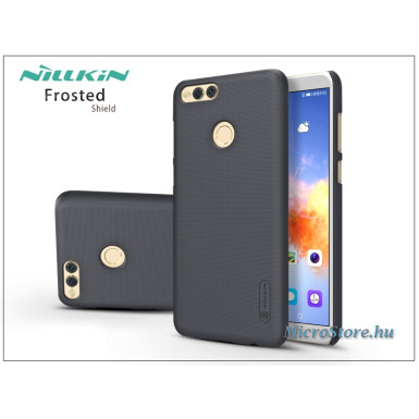 Nillkin Huawei/Honor 7X hátlap képernyővédő fóliával - Nillkin Frosted Shield - fekete NL149663