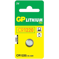 GP B15201 CR1220 1db/bliszter lítium gombelem B15201
