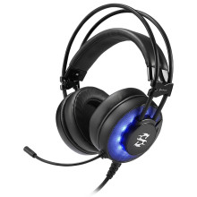 Sharkoon Fejhallgató - Skiller SGH2 (fekete, mikrofon, USB, nagy-párnás, 2.5m kábel, PS4 kompatibili