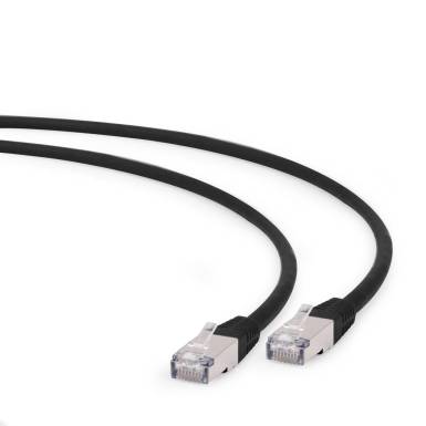 Gembird FTP LSZH kat.6A RJ45 patch kábel, 3m, black PP6A-LSZHCU-BK-3M Gembird FTP LSZH kat.6A RJ45 patch kábel, 3m, black PP6A-LSZHCU-BK-3M