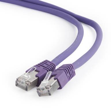 Gembird FTP LSZH kat.6A RJ45 patch kábel, 3m, ibolya PP6A-LSZHCU-V-3M Gembird FTP LSZH kat.6A RJ45 patch kábel, 3m, ibolya PP6A-LSZHCU-V-3M