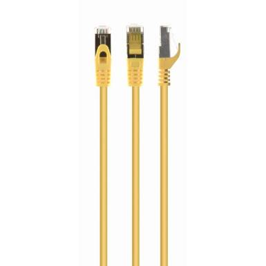 Gembird FTP LSZH kat.6A RJ45 patch k&aacute;bel, 3m, s&aacute;rga PP6A-LSZHCU-Y-3M