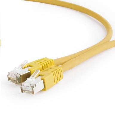 Gembird FTP LSZH kat.6A RJ45 patch k&aacute;bel, 5m, s&aacute;rga PP6A-LSZHCU-Y-5M
