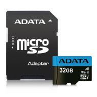 ADATA Premier 32GB MicroSDHC/SDXC UHS-I Class 10 with Adapte Up To 85MB/s AUSDH32GUICL10A1-RA1