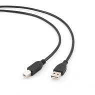 Gembird USB 2.0 cable AM-BM, 1m, black CCP-USB2-AMBM-1M