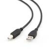 Gembird USB 2.0 cable AM-BM, 1m, black CCP-USB2-AMBM-1M