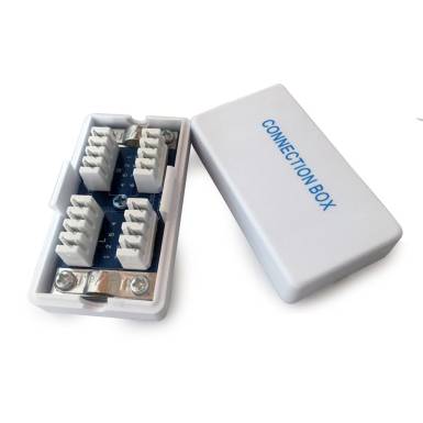 Gembird RJ45/RJ45 in-line coupler cat.5E, LSA (Krone), UTP, shielded, silver NCA-LSAU5E-01 Gembird RJ45/RJ45 in-line coupler cat.5E, LSA (Krone), UTP, shielded, silver NCA-LSAU5E-01