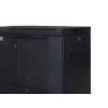 WP Wall Mount Rack 19" RWB Series 15U WxDxH: 600x600x770 mm, Black RAL 9005