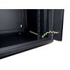 WP Wall Mount Rack 19" RWB Series 15U WxDxH: 600x600x770 mm, Black RAL 9005