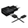 Samsung Type-C h&aacute;l&oacute;zati t&ouml;ltő,15W,Fekete OSAM-EP-TA20EBECGWW Travel Adapter (AFC) Black
