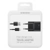 Samsung Type-C h&aacute;l&oacute;zati t&ouml;ltő,15W,Fekete OSAM-EP-TA20EBECGWW Travel Adapter (AFC) Black