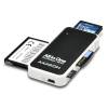 AXAGON CRE-X1 External 5-slot CardReader Black/White