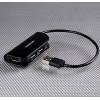 AXAGON HUE-X4B USB Ready Hub Black