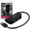 AXAGON HUE-X4B USB Ready Hub Black