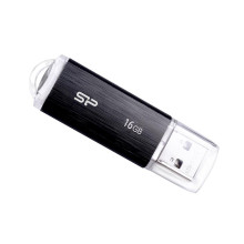 Pendrive 16GB Silicon Power Ultima U02 Black USB2.0