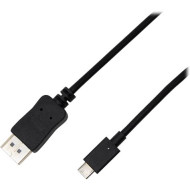 Kábel USB Összekötő Delight USB 3.0 A (Male) - 3.1 Type C (Male) 1m 5555WH-1