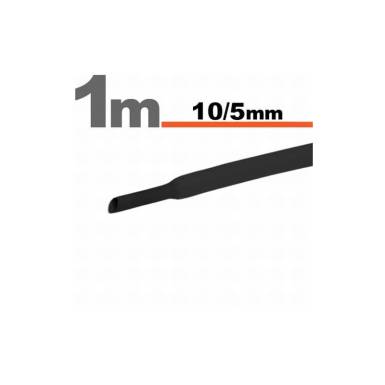 Zsugorcső 10mm / 5mm fekete 11023F Zsugorcső 10mm / 5mm fekete 11023F