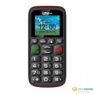 Maxcom MM428BB DualSIM mobiltelefon extra nagy gombokkal, vészhívóval (fekete) MM428BB