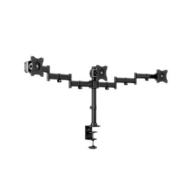 Multibrackets asztali rögzítő Deskmount Basic Triple , dönthető, forgatható konzol, 15-27", fekete 7350073733385 Multibrackets asztali rögzítő Deskmount Basic Triple , dönthető, forgatható konzol, 15-27", fekete 7350073733385