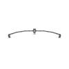Multibrackets asztali rögzítő Deskmount Basic Triple , dönthető, forgatható konzol, 15-27", fekete 7350073733385