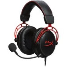 HYPERX Headset Cloud Alpha Gaming, fekete-vörös HX-HSCA-RD/EM