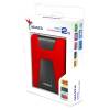 2,5" 2TB A-DATA USB 3.1 HDD AHD650-2TU31-CRD piros