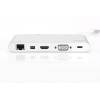 Universal Docking Station USB Type C, 11-port, Dual Monitor, 4K 30Hz, alumunium DA-70861