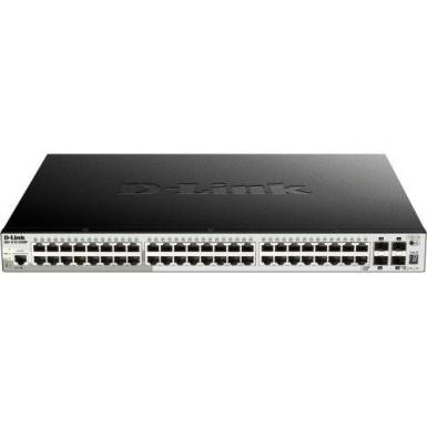 D-Link 52-Port Gigabit Stackable POE Smart Managed Switch including 4 10G SFP+ DGS-1510-52XMP D-Link 52-Port Gigabit Stackable POE Smart Managed Switch including 4 10G SFP+ DGS-1510-52XMP