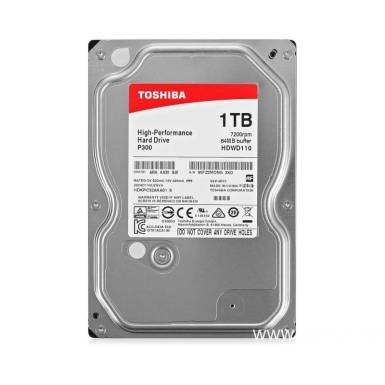 Internal HDD Toshiba L200 2,5'' 1TB SATA 5400RPM 128MB BULK HDWL110UZSVA