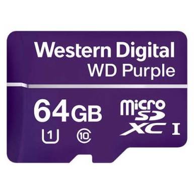 WD Purple Micro SDHC 64GB WDD064G1P0A