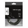 Gembird USB 3.0 AM to Type-C cable (AM/CM), 3m, white CCP-USB3-AMCM-W-10