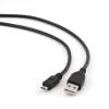 Gembird Micro-USB cable, 0.1m, black CCP-mUSB2-AMBM-0.1M