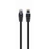Gembird UTP Cat6 Patch cord, 0.5 m, black PP6U-0.5M/BK