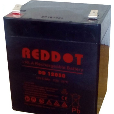 REDDOT AGM akkumulátor szünetmentes tápegységekhez /AQDD12/5.0_T2/