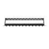 NIKOMAX Döntött UTP Patch panel, Cat6, szerszámmal szerelhető, 1U
