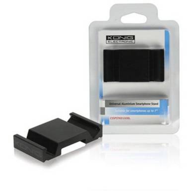 König Univerzális alumínium okostelefon tartó, fekete König Univerzális alumínium okostelefon tartó, fekete