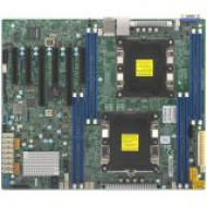 SUPERMICRO Supermicro X11DPL-i Motherboard Dual Socket P (LGA 3647) supported, CPU TDP support Up to 140W, 2 UPI up to 10.4 GT/s X11DPL-I