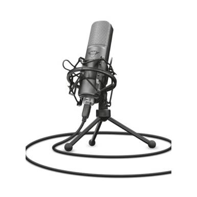 Trust Mikrofon - GXT 242 Lance Streaming (Professzionális, Studió design, USB, 180cm kábel, állvány) 22614 Trust Mikrofon - GXT 242 Lance Streaming (Professzionális, Studió design, USB, 180cm kábel, állvány) 22614