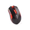 Eg&eacute;r A4TECH V-TRACK G3-200N-1 fekete + piros WRLS A4TMYS46038