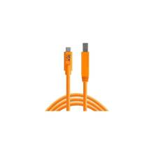 TetherPro USB-C to 3.0 Male B, (4.6m) ORG