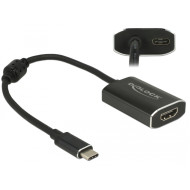 Delock Adapter USB Type-C™ csatlakozódugóval  HDMI csatlakozóhüvellyel (DP váltakozó mód) 4K 60 Hz 62988