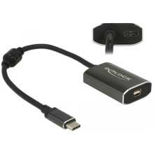 Delock Adapter USB Type-C™ csatlakozódugóval  mini Displayport csatlakozóhüvellyel (DP váltakozó mó 62990