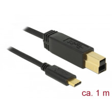 Delock USB 3.1 Gen 2 (10 Gbps) kábel Type-C B-típusú 1 m 83675