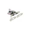 Delock PCI Express kártya 2 x nagy sebességű 921K, RS-232 soros csatlakozó, tápellátással 89641