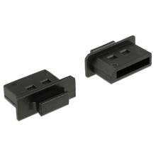 Delock Porv&eacute;dő Displayport t&iacute;pus&uacute; kimenethez foganty&uacute;val 10 db fekete 64025