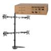 LogiLink Sit-stand workstation monitor desk mount, tilt -15/+15, swivel -90/+90, level adjustment BP0046
