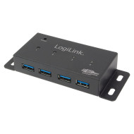 LogiLink USB 3.0 HUB, 4-Port, Metal housing UA0149
